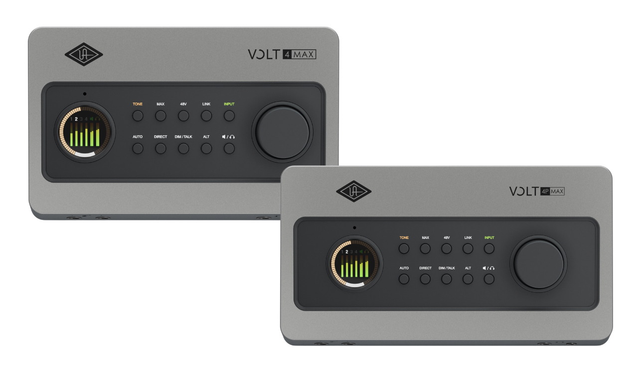 Test: Universal Audio Volt 4 Max vs. Volt 4P Max