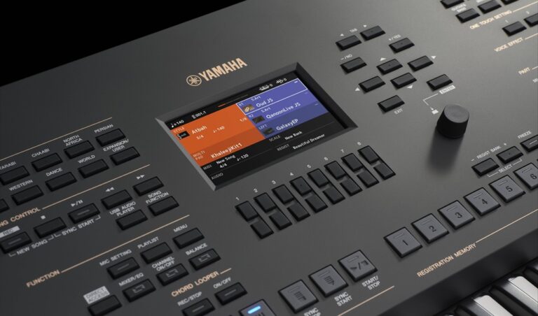Yamaha PSR-A700: Neuer Arranger mit orientalischen Sounds
